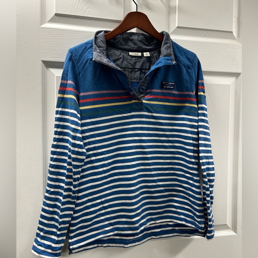 LL Bean long sleeve collared shirt